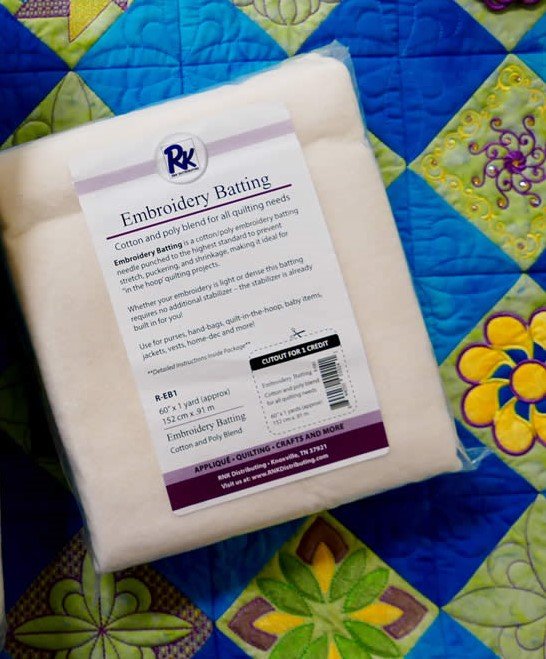 RNK Embroidery Batting 60 x 1y (approx) REB1 844050010141