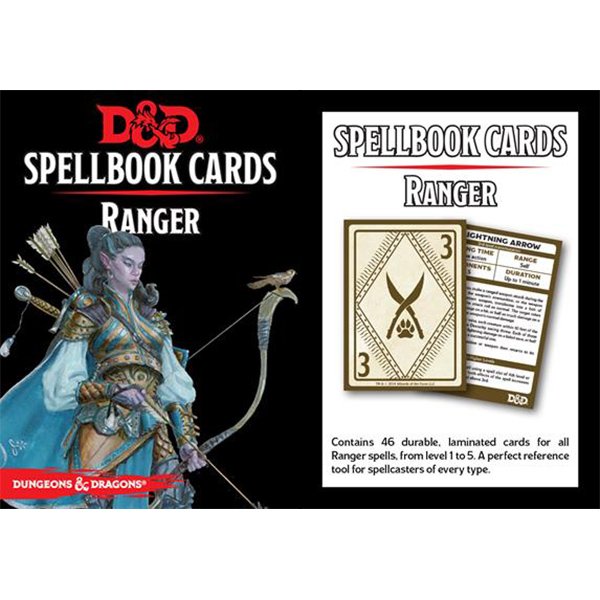 D&D 5e Spell Deck Ranger 9780786966561