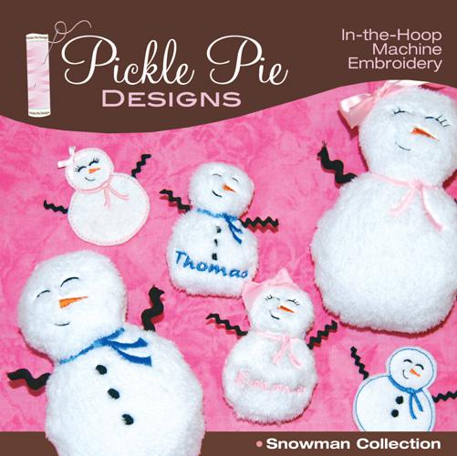 Pickle Pie Snowman Collection Embroidery Designs 6
