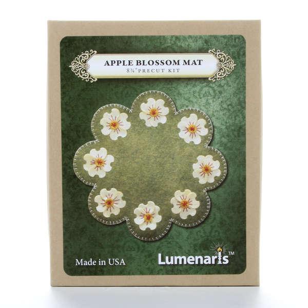 Lumenaris Wool Felt Kit Apple Blossom Mat Kit 83/4in 811872020900