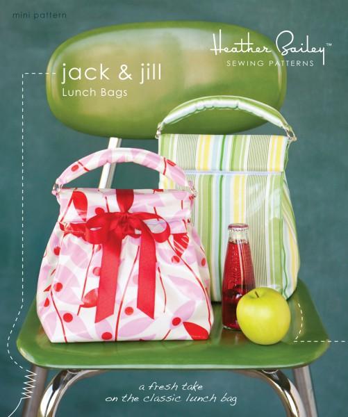 Jack and Jill Lunch Bags Pattern 897701002163