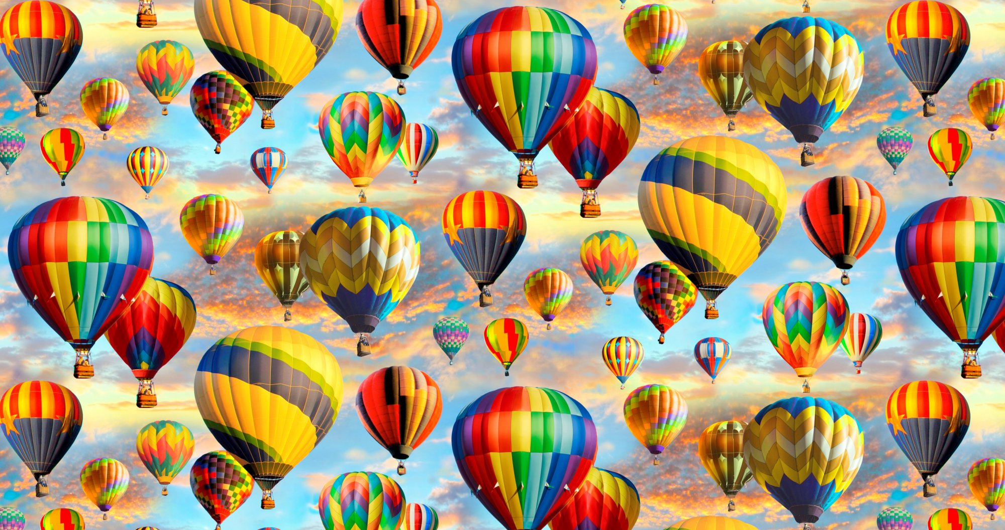 SPECIALTY FABRICS Hot Air Balloons Up and Away for Hoffman Fabrics