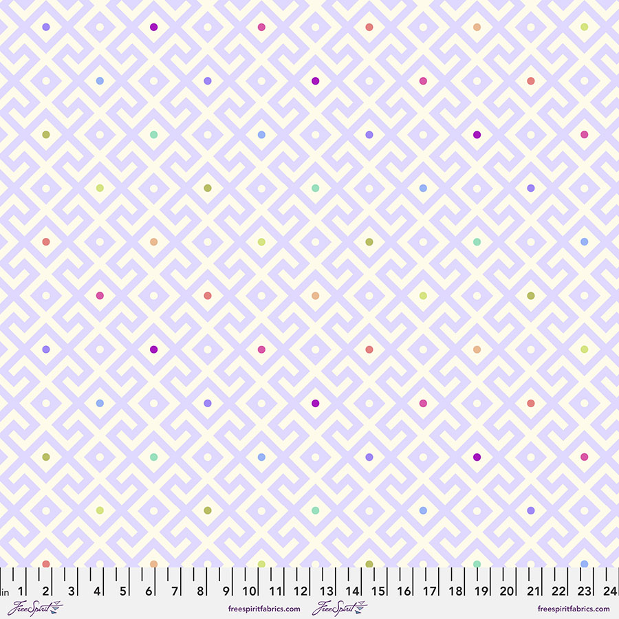 SPECIALTY 108 BACKINGS Mama Geo Geometric Design in Purple Dusk 108