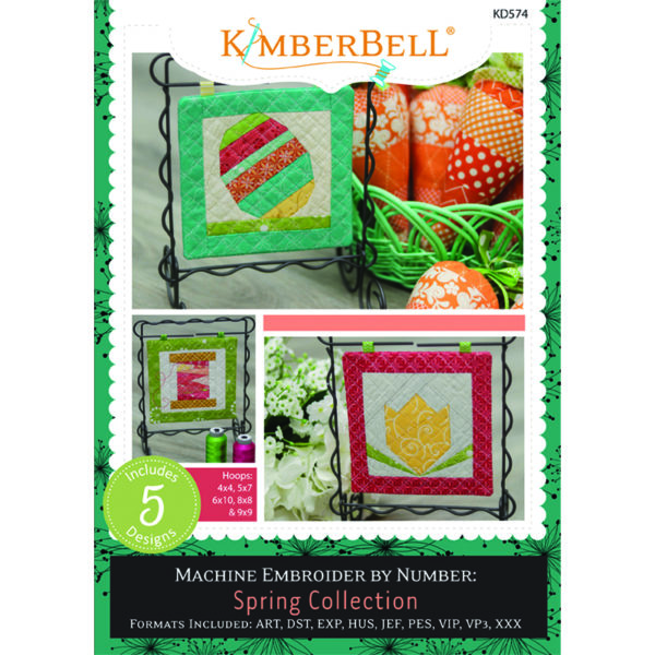 Machine Embroidery by Number Spring Collection Kimberbell Designs