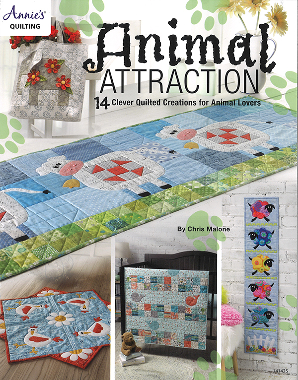 Animal Attraction Book by Annie's Quilting 141425 732526419966