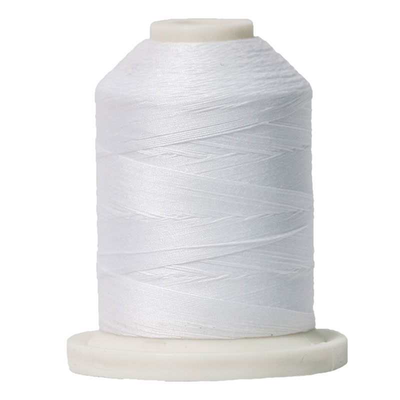 Cotton 40wt Thread 700yd Bright White 001 036771765619