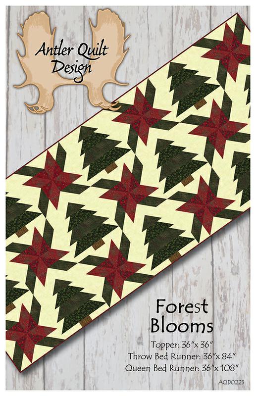 Antler Quilt Design Forest Blooms 853874003253