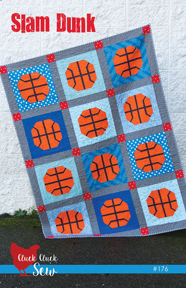 Slam Dunk Basketball Quilt 619159948769