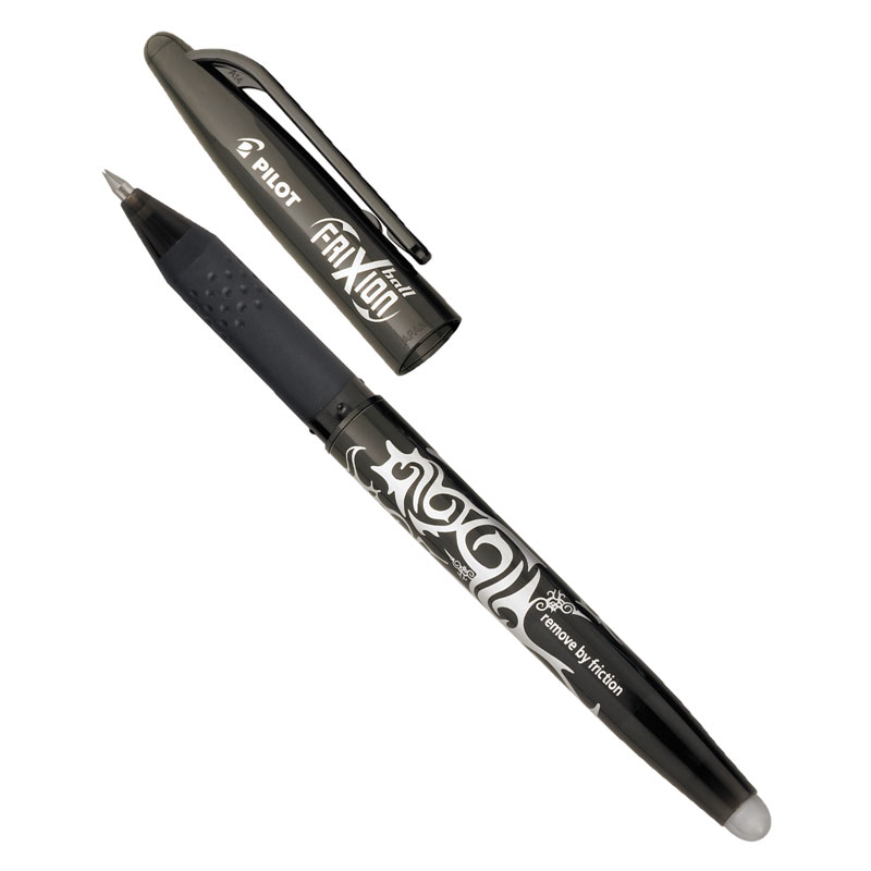 Frixion Ball Gel Pen Black 072838315502