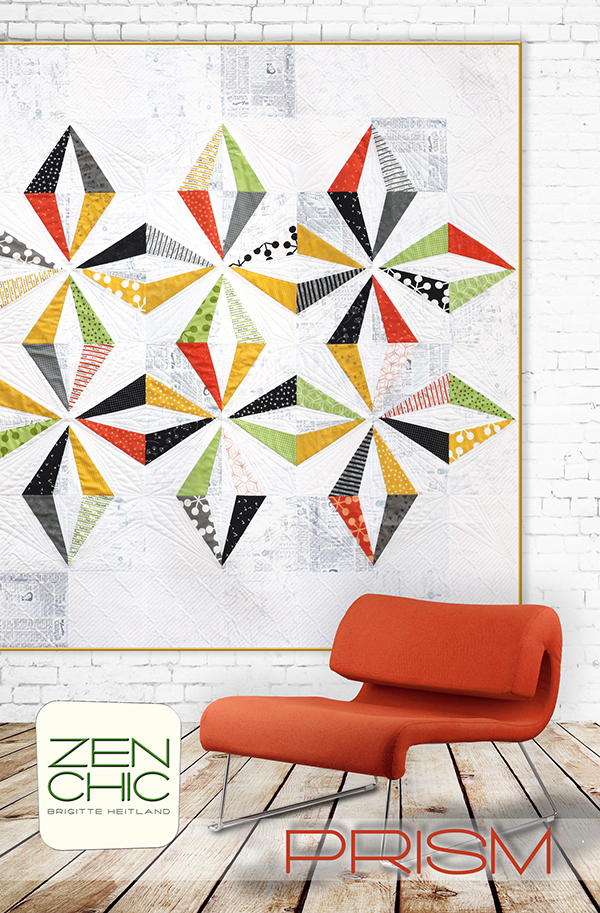 Prism Quilt Pattern by Brigitte Heitland Zen Chic 736952865939