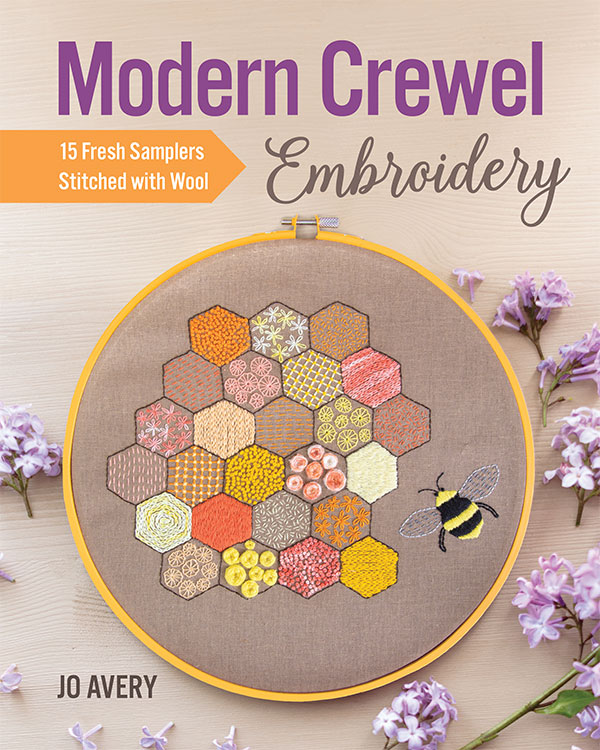 Modern Crewel Embroidery Book 9781644030578