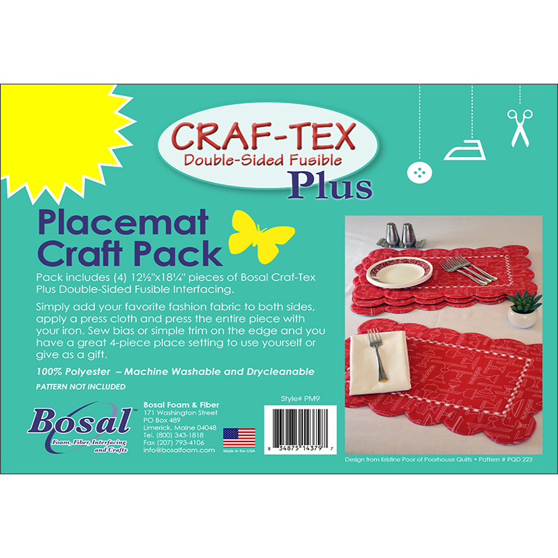 Placemat Craft Pack Scallop 834875143797