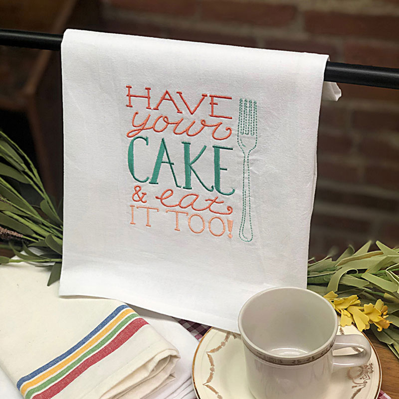 Have Your Cake & Eat it Too! Aunt Martha's Dirty Laundry Tea Towels