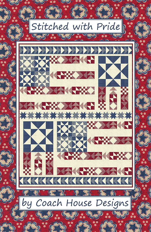 Stitched With Pride Quilt Pattern by Coach House Designs 593220210644