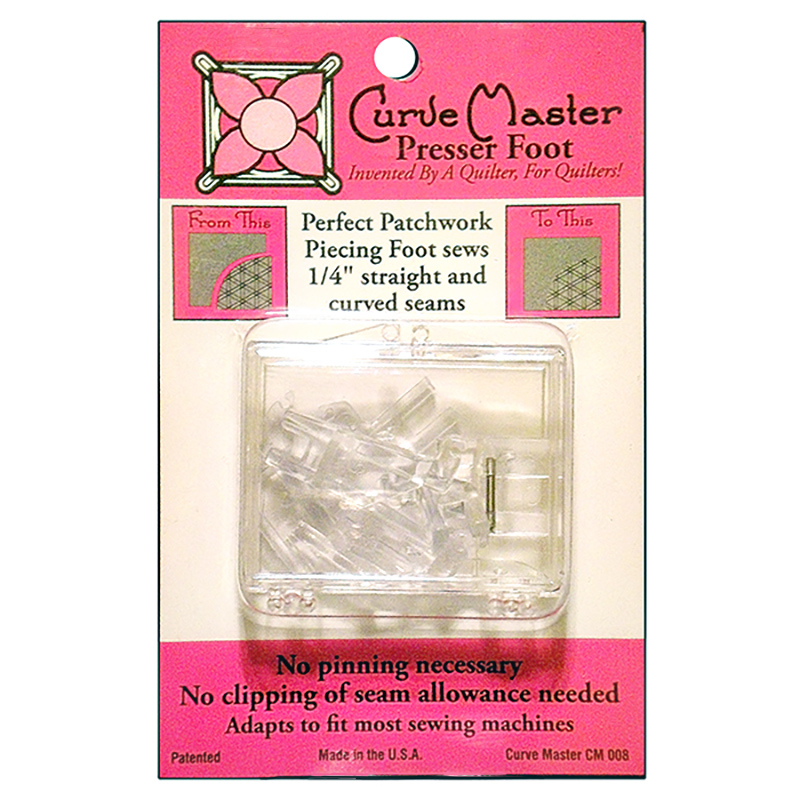 Curve Master Presser Foot 1/4in 641453700149