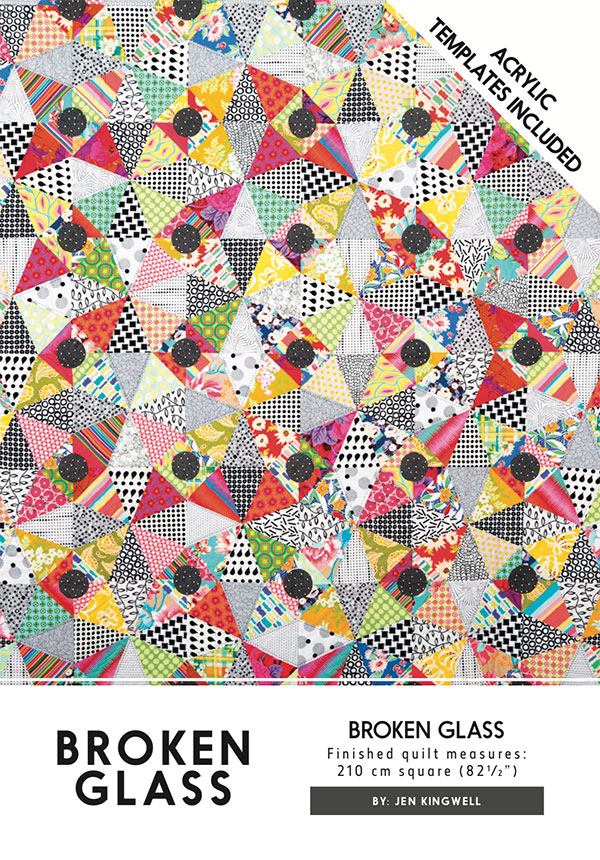 Broken Glass W/Acrylic Template 856866008175