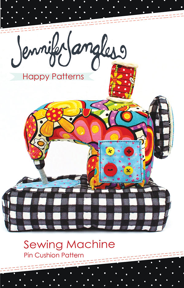 Sewing Machine Pincushion Pattern 859004005395