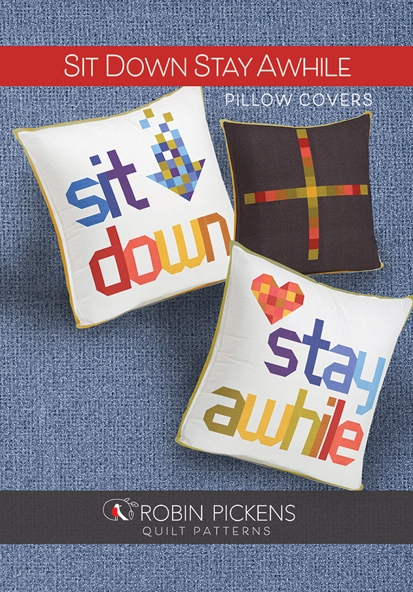 Sit Down And Stay Awhile Pillow Pattern 644216514328