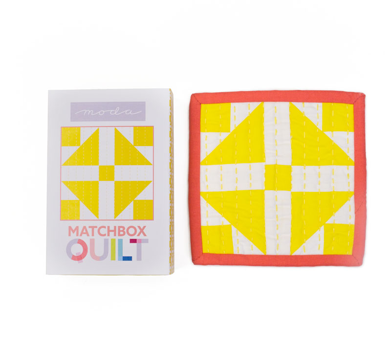 Matchbox Quilt Kit Yellow 752106376007