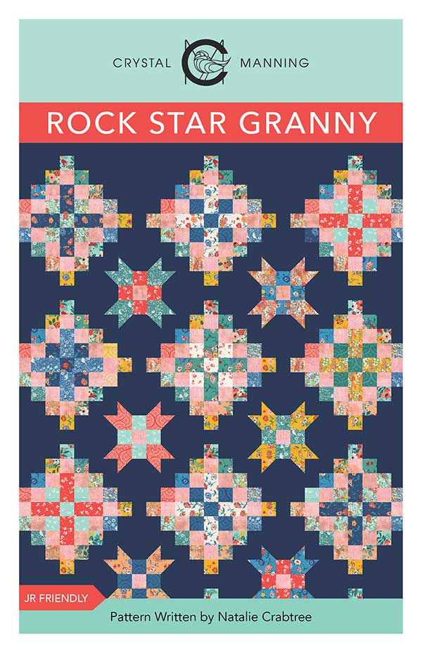 Rock Star Granny Quilt Pattern 759126907600