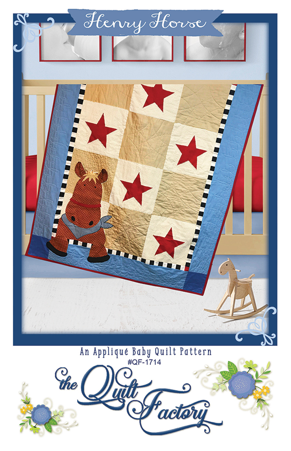 Henry Horse Baby Quilt Pattern 1714 614458480507