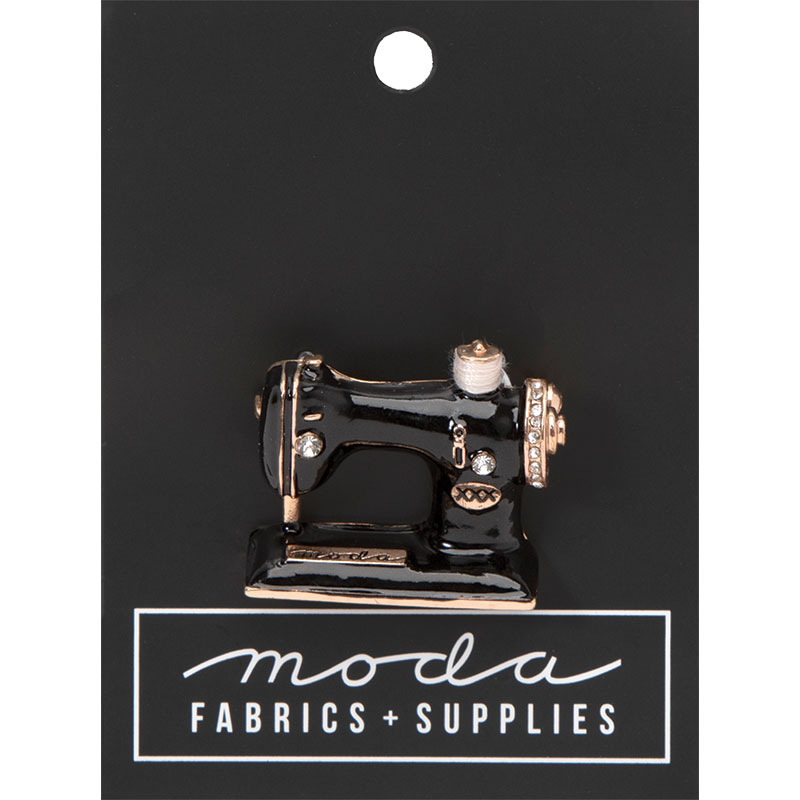 Moda Findings Moda Sewing Machine Enamel Pin 842702149324