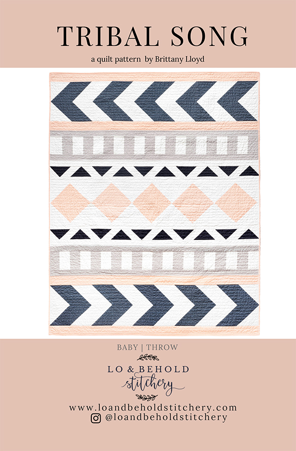 Tribal Song Quilt Pattern (Brittany Lloyd) 704751237684