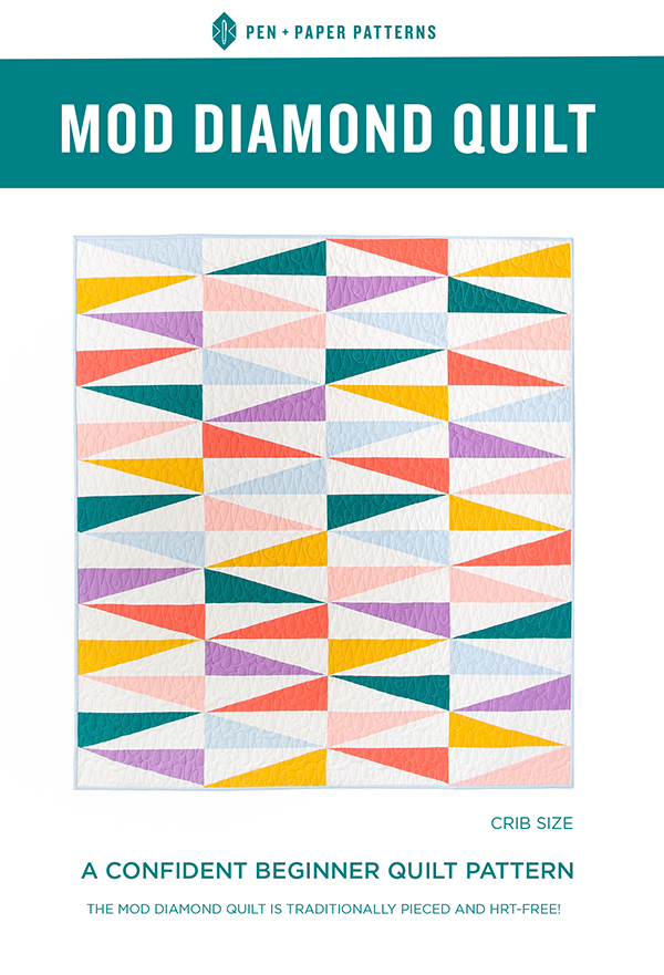 Mod Diamond Quilt Pattern 798068996891