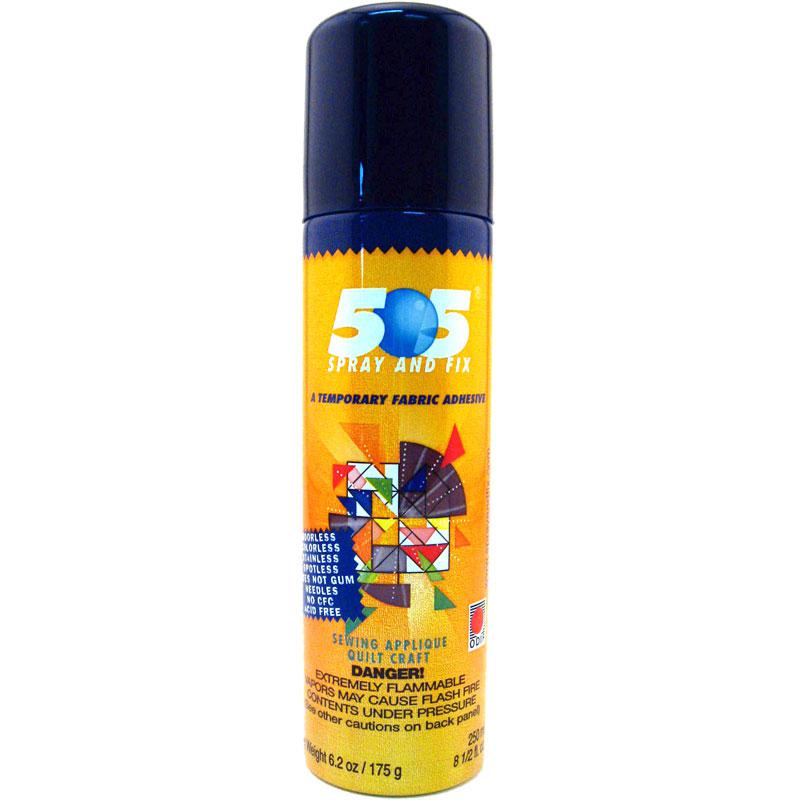 505 Spray & Fix Temporary Repositionable Fabric Adhesive 6.22 oz