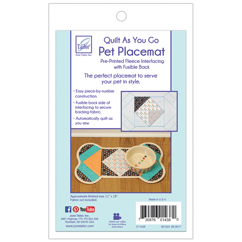 Pet Placemat Dog Bone 730976014380