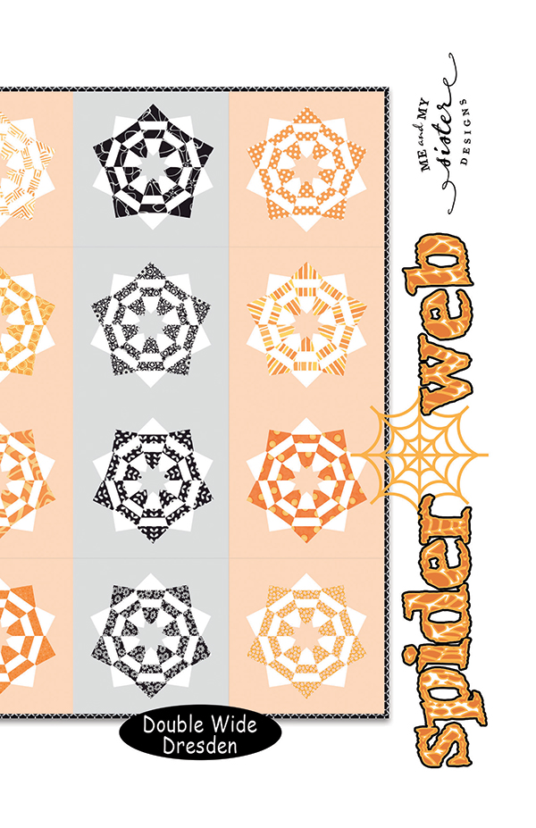 Spider Web Quilt pattern 855966005237