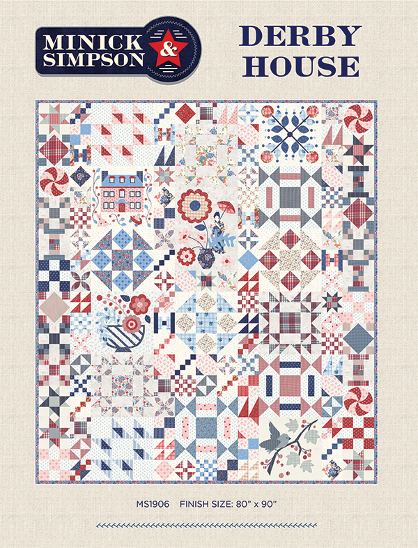 Derby House BOM Quilt Pattern 891560002883