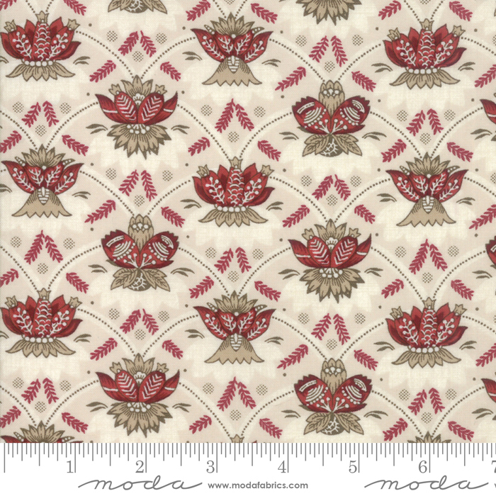 Moda Fabrics French General Bonheur De Jour 1391 11 End of Bolt