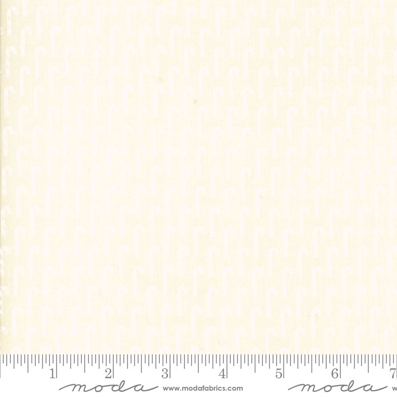 Sweet Christmas White on White Candy Canes by Urban Chicks Marzipan