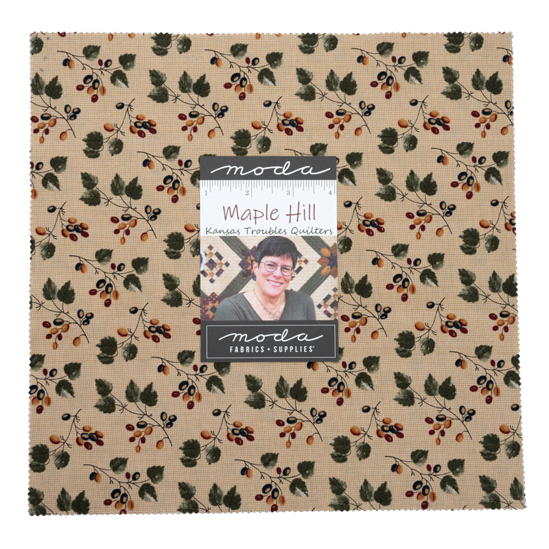 Maple Hill Fabric by Kansas Troubles Quilters for Moda Layer Cake of