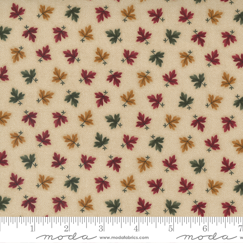 Maple Hill by Kansas Troubles Maple Leaf Tan Moda 9681 11