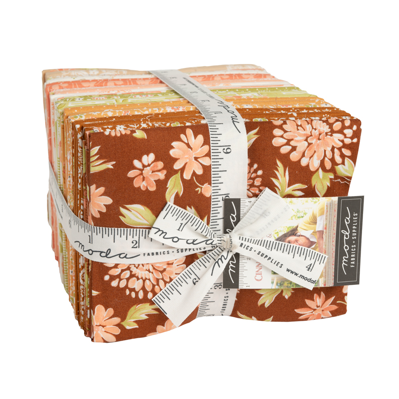 Cinnamon & Cream Fat Quarter Bundle by Fig Tree for Moda 20450AB
