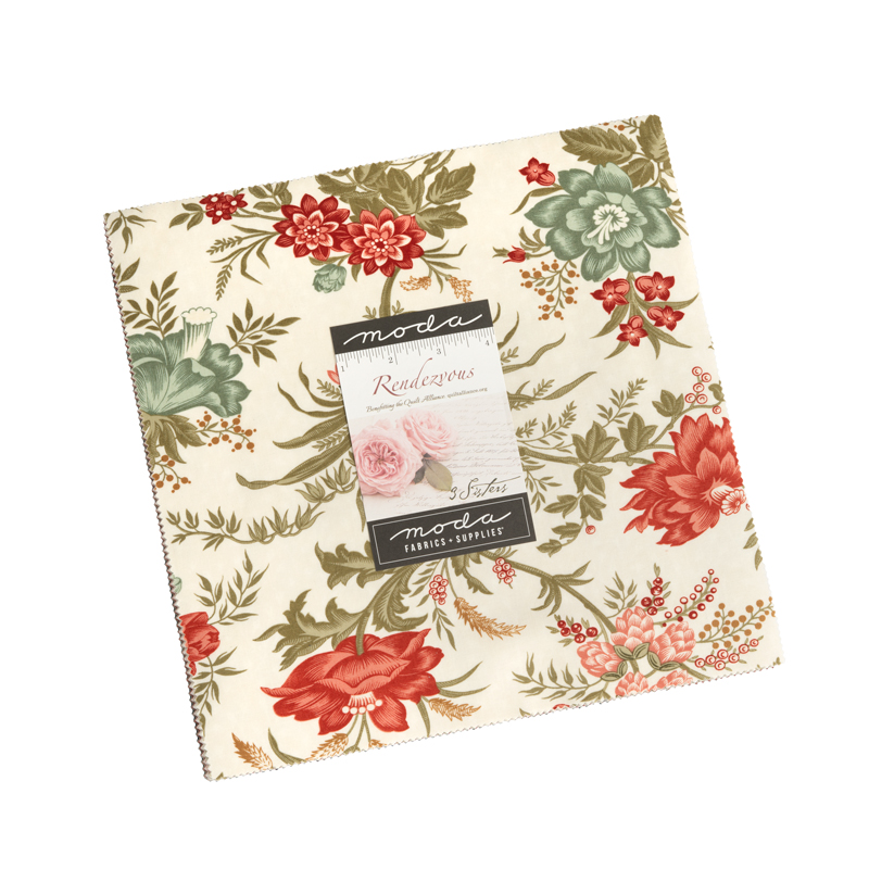 Rendezvous Layer Cake by 3 Sisters for Moda 44300LC 752106693685