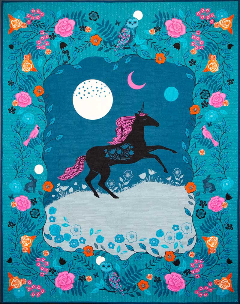 Magic Unicorn Panel Ruby Star Society 752106508422