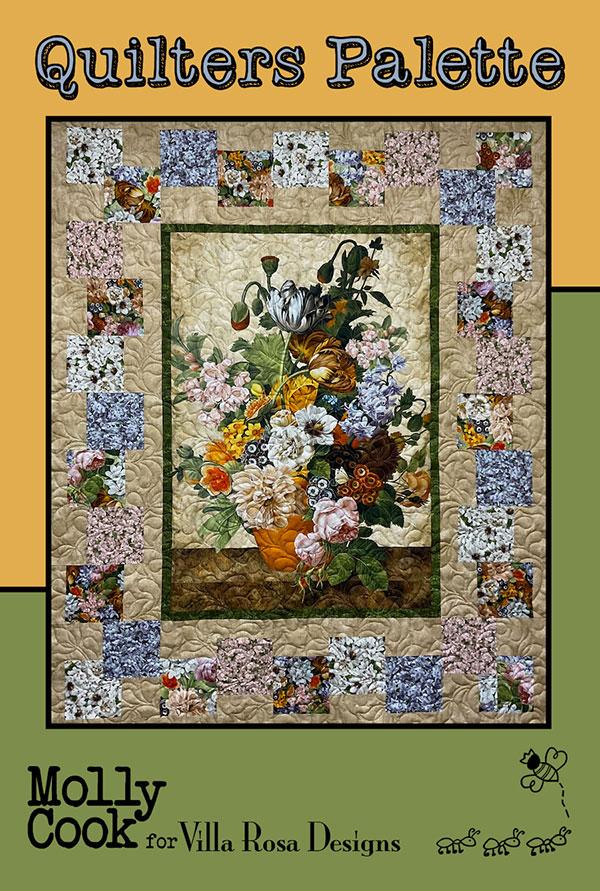 Quilters Palette Panel Quilt Pattern by Molly Cook for Villa Rosa