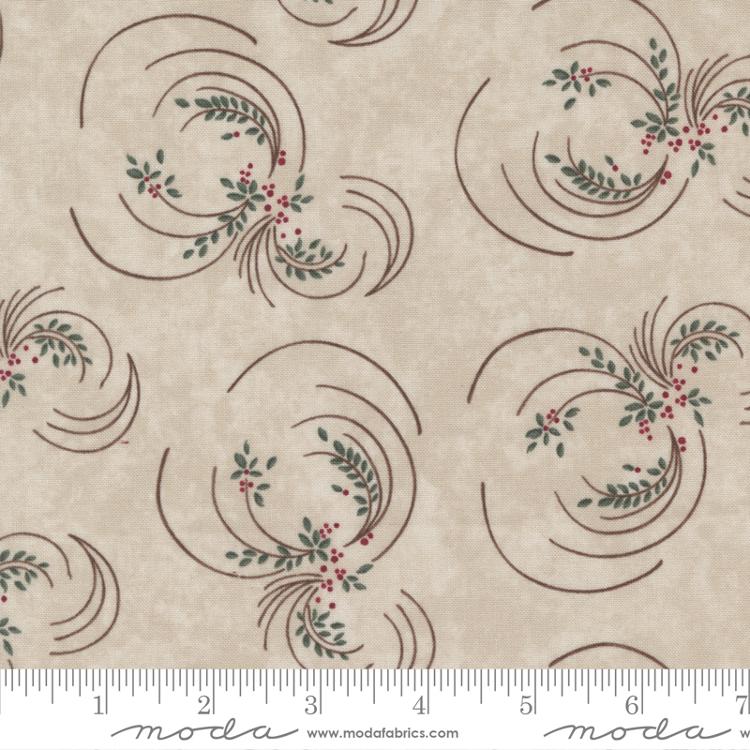 Circling Winter, Birch Winter Flurries by Holly Taylor for Moda