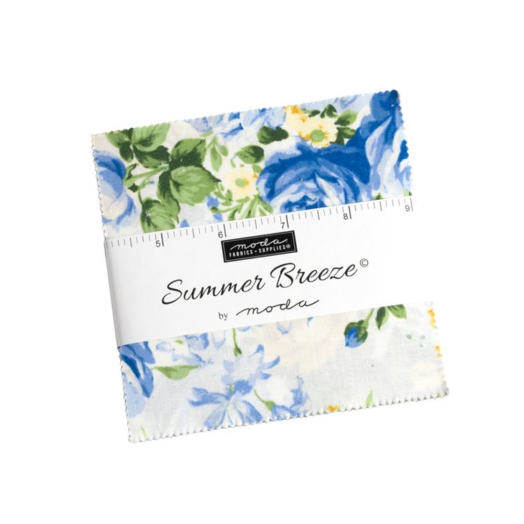Summer Breeze Charm Pack 5 x 5 Squares 42 piece Fabric Square Pack