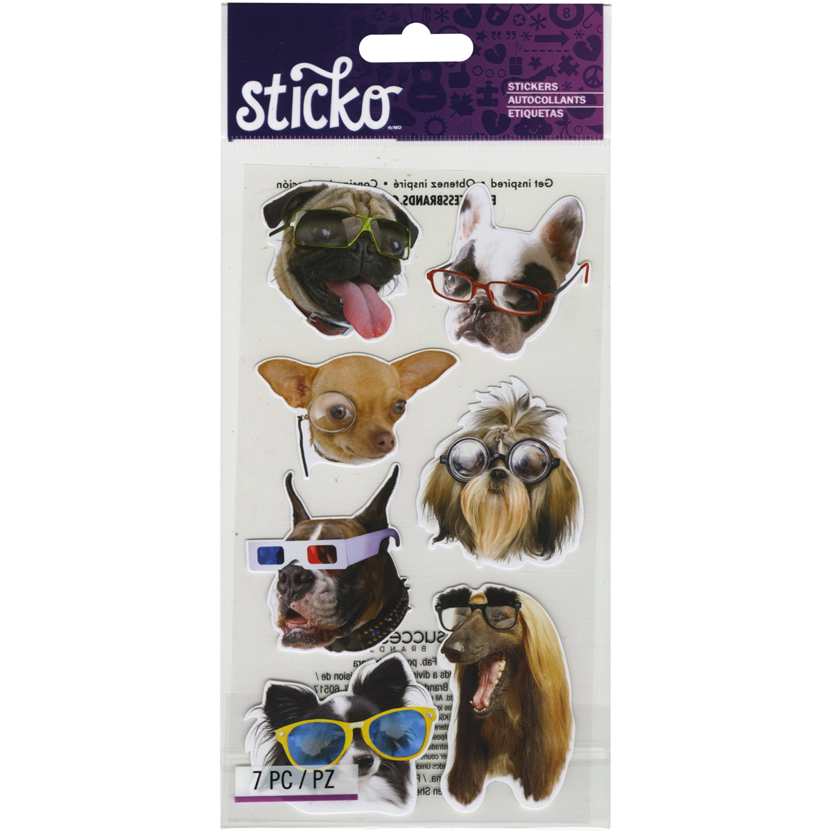 Sticko StickersFunny Dogs 015586798470