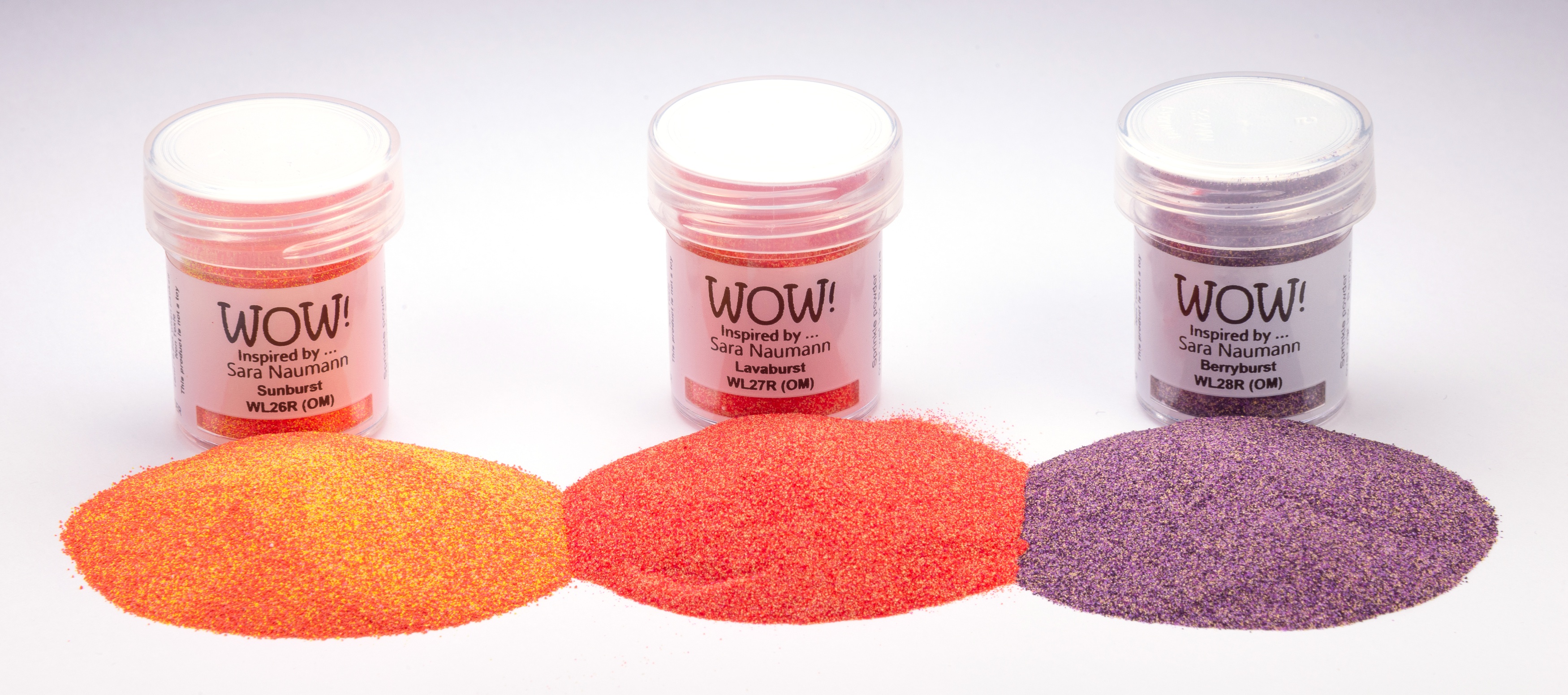 WOW! Embossing Powder TrioBursting With Color 5060210529444