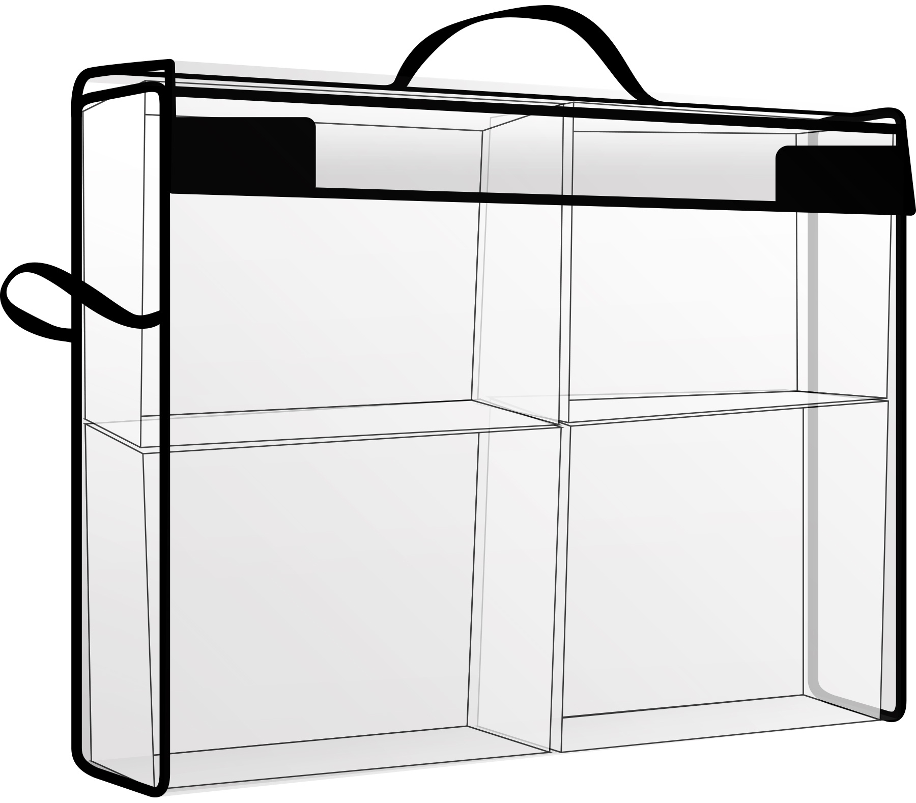 TotallyTiffany Storage & Supply Case 4 Drawer 709650928688