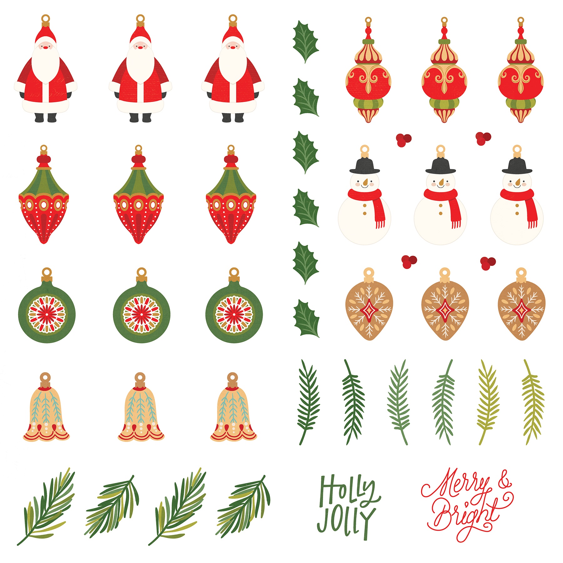 The North Pole Trading Co Diecut Paper 709388329573