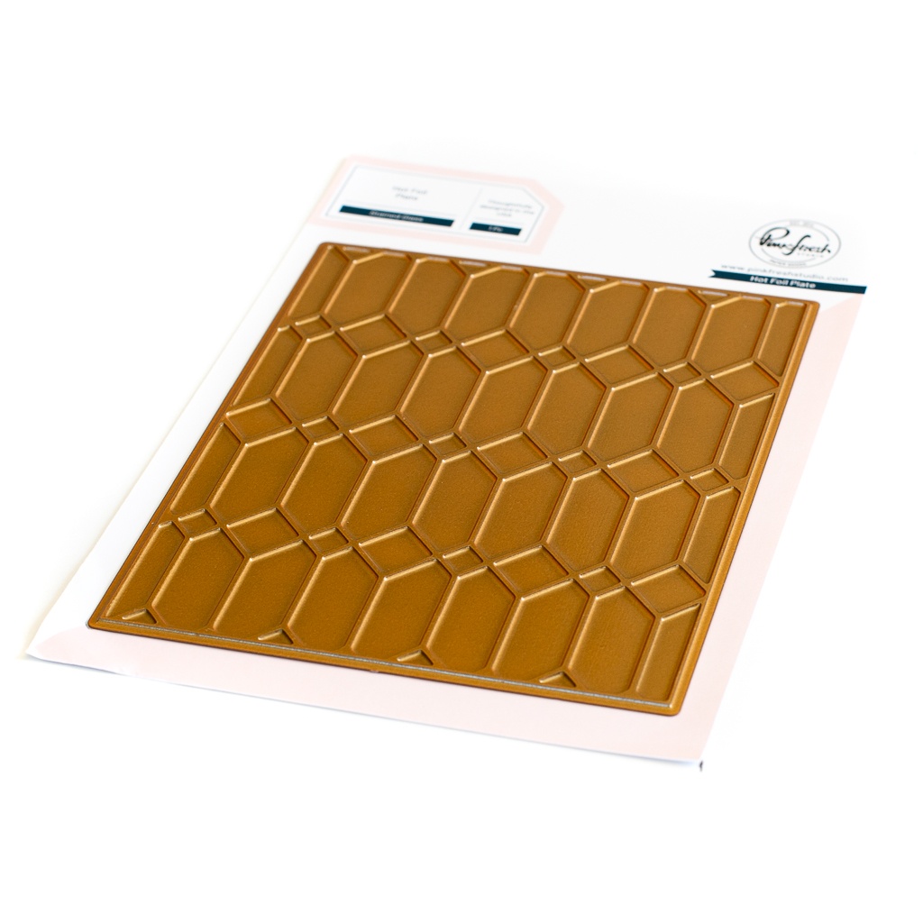 Pinkfresh Stained Glass Hot Foil Plate 736952874566