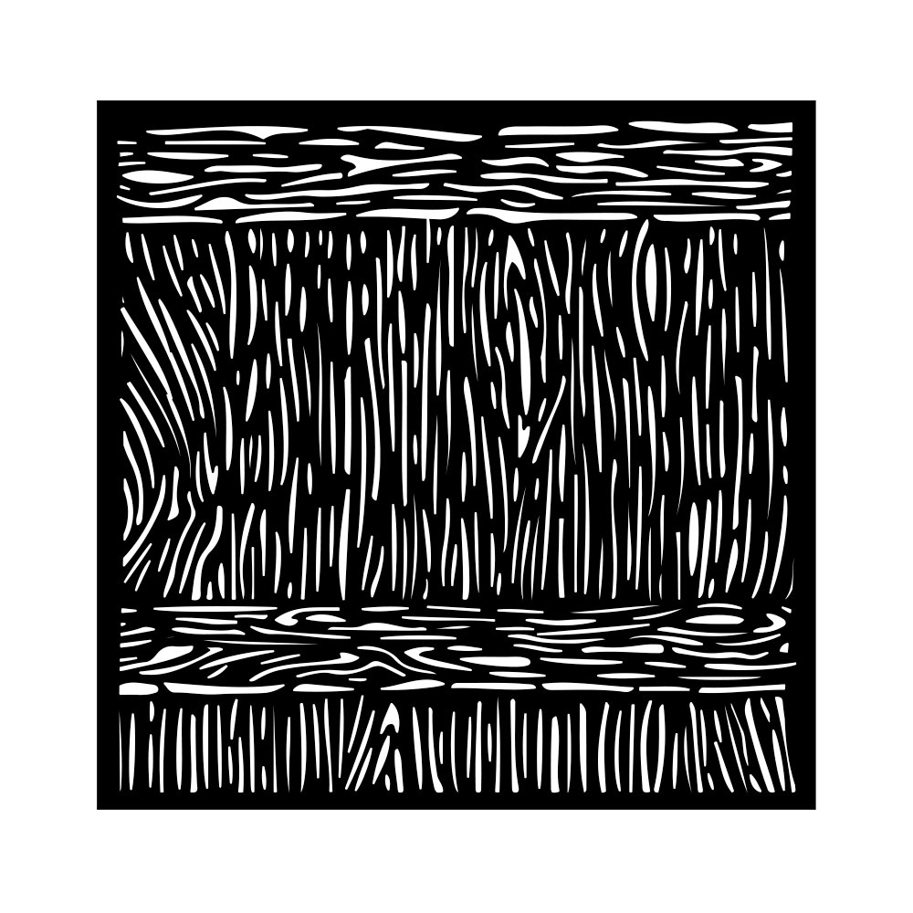 Stamperia Stencil 7X7 Sunflower Art Wood Texture