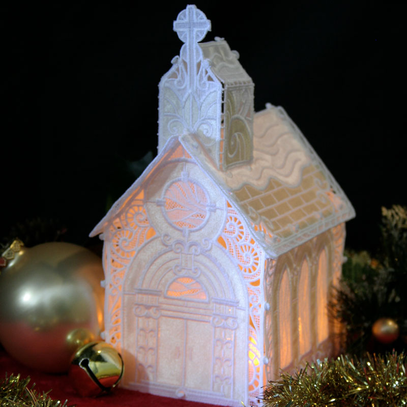 Oesd Christmas Village OESD Christmas Village Church 61038