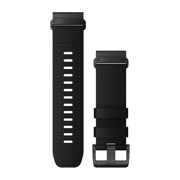 QuickFit® 26 Watch Bands Heathered Tactical Black Nylon